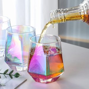 Diamond Stemless Wine Glasses