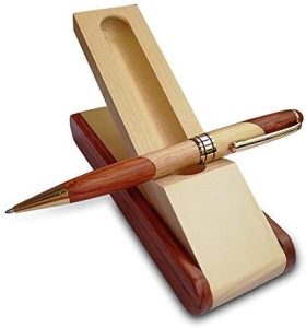 Wodden ballpoint pen with Stand